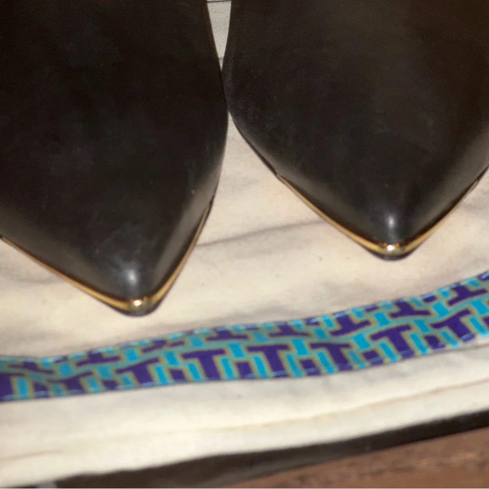 ❌sold❌ Tory Burch Lila 90mm Leather Ankle Booties ⭐️Size 9.5 | Retail ~$498 - Picture 10 of 15